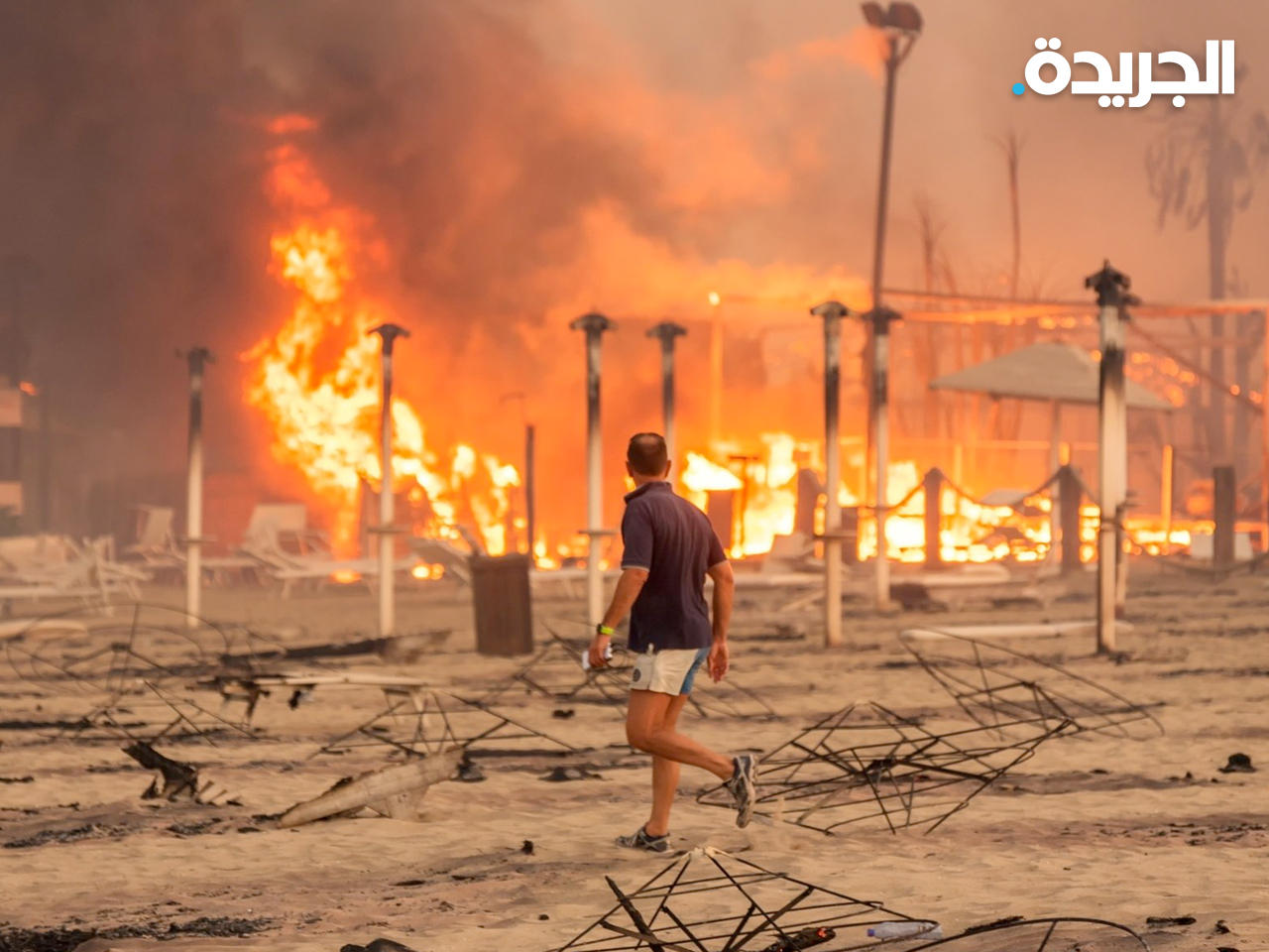 حرائق الغابات في إيطاليا