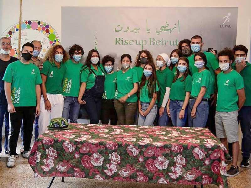 الرئيس التنفيذي لـ «لوياك» فارعة السقاف متوسطة فريق الحملة