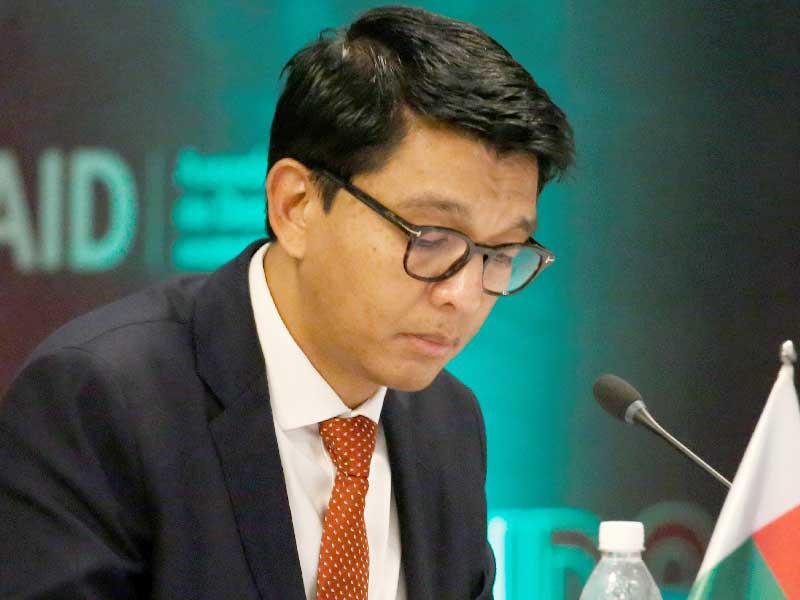 رئيس مدغشقر أندريه راجولينا 