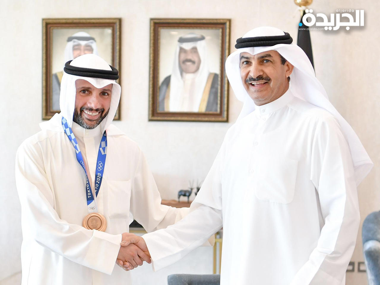 الغانم مستقبلاً الرامي عبدالله الطرقي