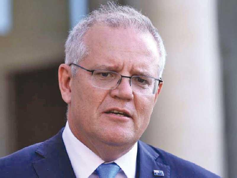 رئيس الوزراء الأسترالي سكوت موريسون