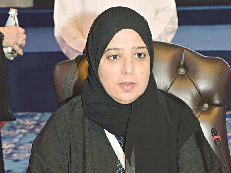  مديرة إدارة الدراسات والعلاقات الخارجية في الأمانة العامة للأوقاف، لينه المطوع