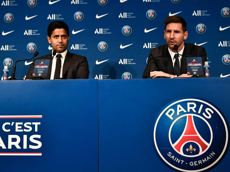 جانب من المؤتمر الصحافي