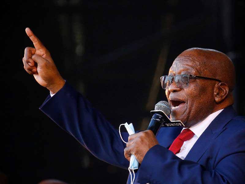 رئيس جنوب إفريقيا السابق جاكوب زوما