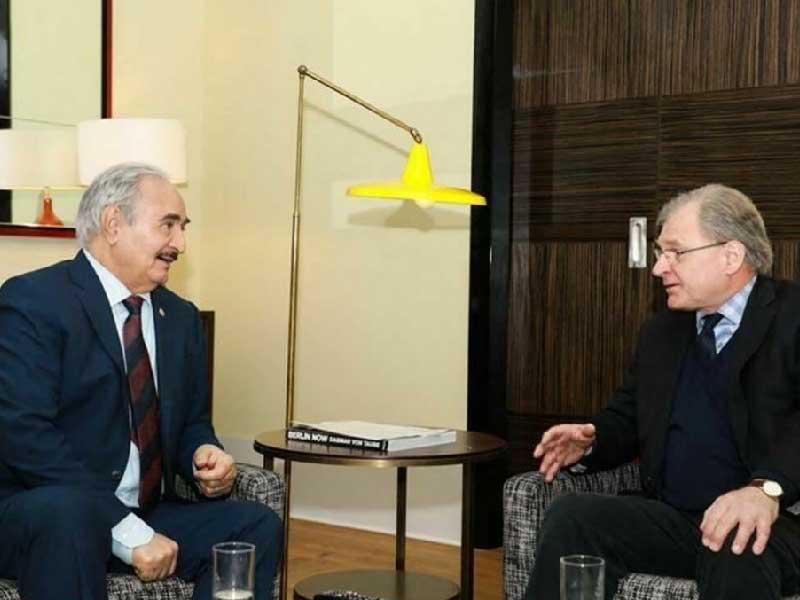 مبعوث بايدن- ريتشارد نورلاند يلتقي حفتر 