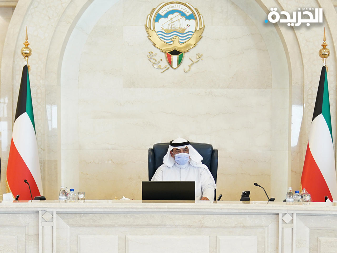 سمو الشيخ صباح الخالد مترئساً اجتماع مجلس الوزراء