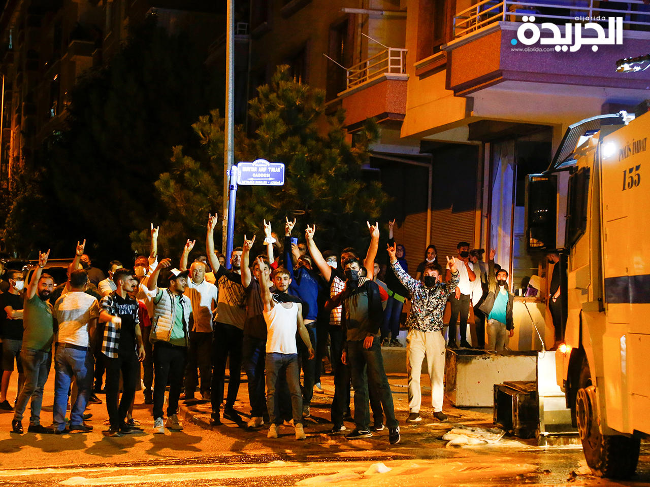 جانب من الاشتباكات