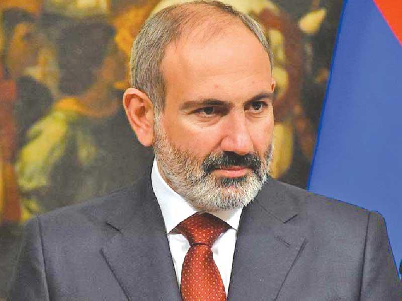 رئيس وزراء أرمينيا نيكول باشينيان