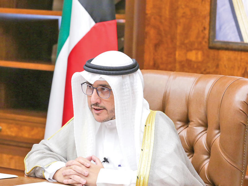  وزير الخارجية وزير الدولة لشؤون مجلس الوزراء، الشيخ الدكتور أحمد الناصر