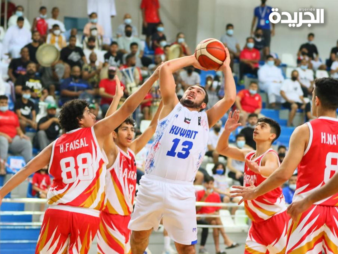 جانب من المباراة