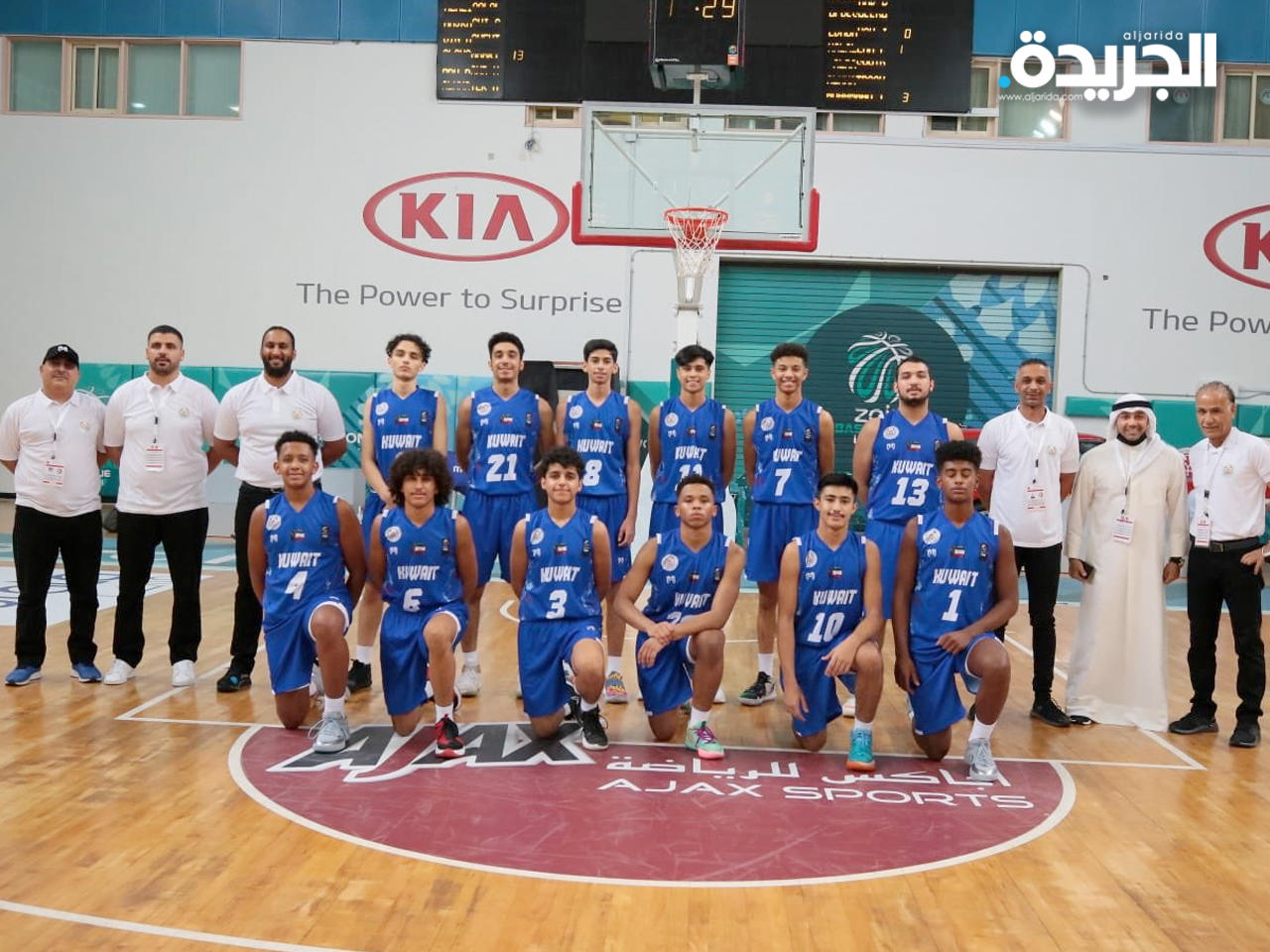 منتخب ناشئي السلة