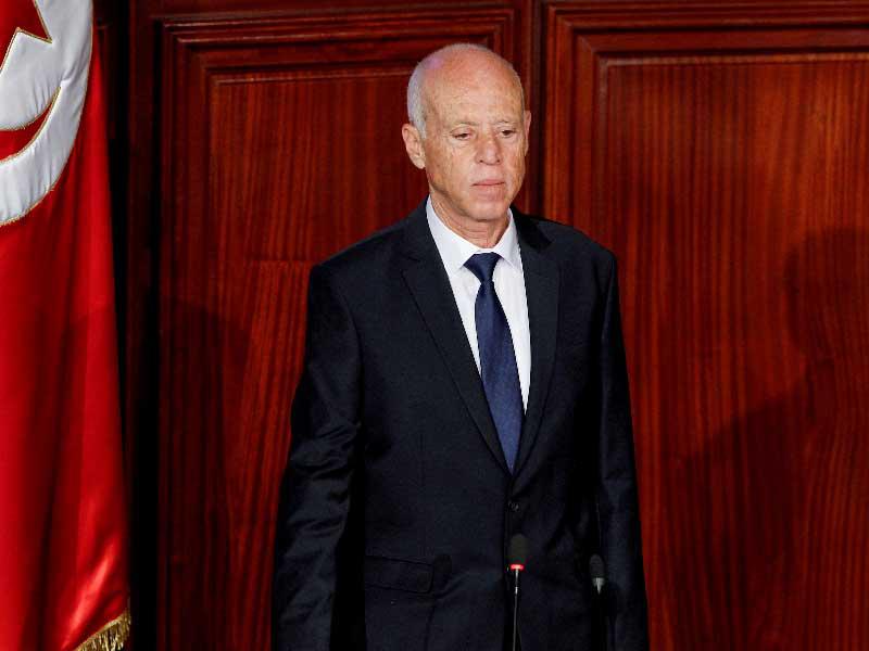 الرئيس التونسي قيس سعيّد