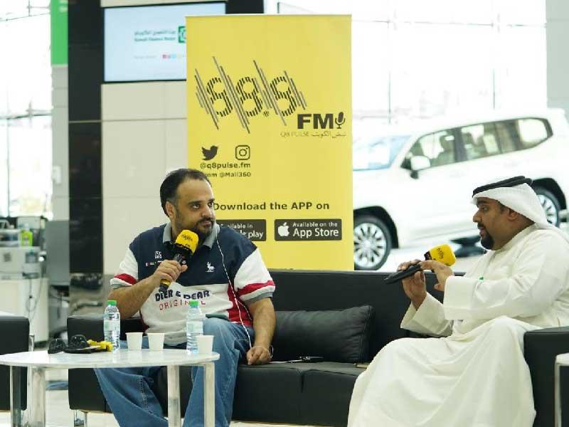 العربيد والسعد خلال اللقاء