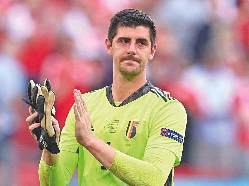  حارس مرما  ريال مدريد البلجيكي تيبو كورتوا