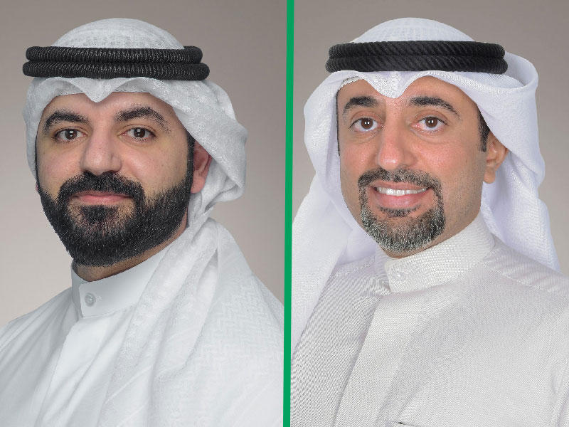 رئيس مجموعة الخدمات المصرفية الخاصة والخدمات المصرفية الشخصية بالوكالة عبدالله المجحم - مدير تطوير المنتجات بإدارة الخدمات الرقمية في البنك عبدالعزيز الوزان 