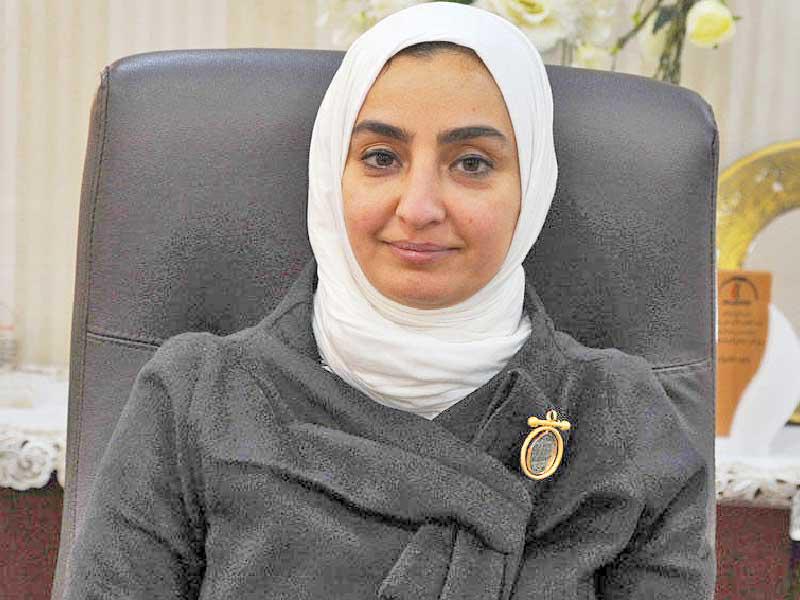 وكيلة وزارة المواصلات خلود الشهاب