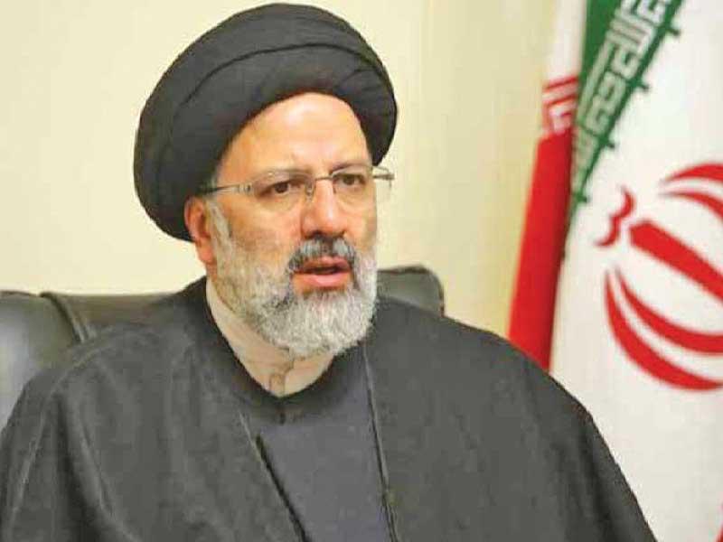 الرئيس الإيراني إبراهيم رئيسي