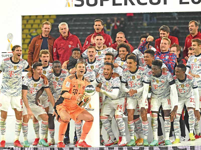 فريق بايرن ميونيخ المتوج بلقب كأس الاتحاد 