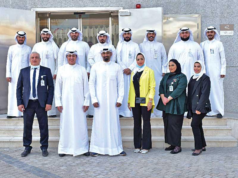 لقطة جماعية للمتدربين