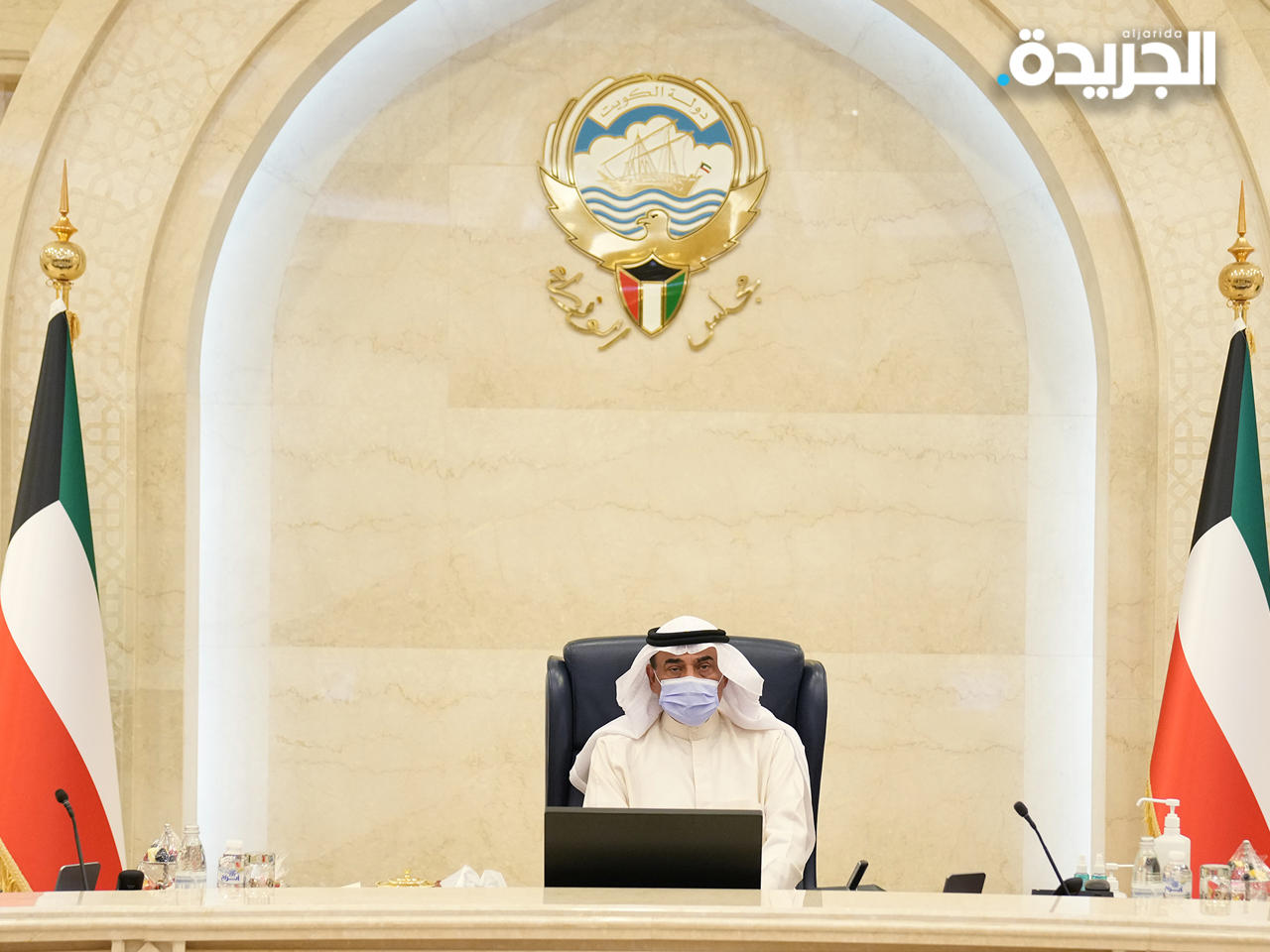 سمو الشيخ صباح الخالد يرأس اجتماع مجلس الوزراء الاستثنائي