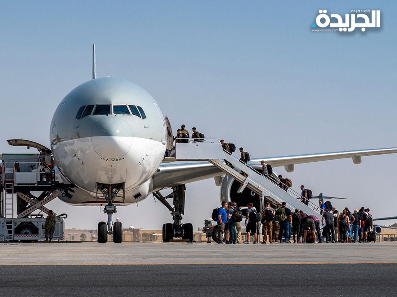 إجلاء الأفغان من مطار كابول
