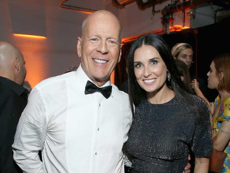 الممثل ​بروس ويليس وديمي مور​