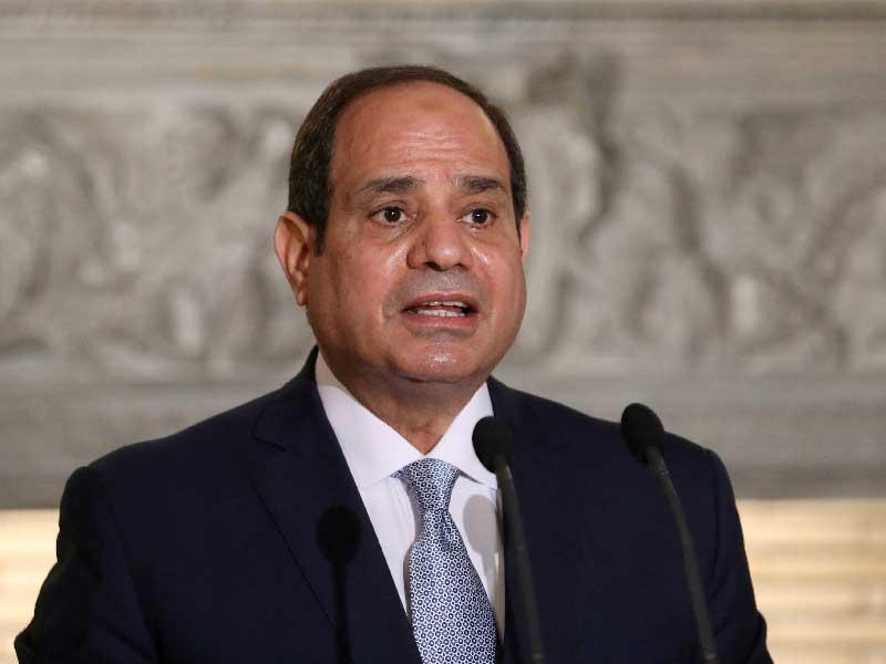 الرئيس المصري عبدالفتاح السيسي 
