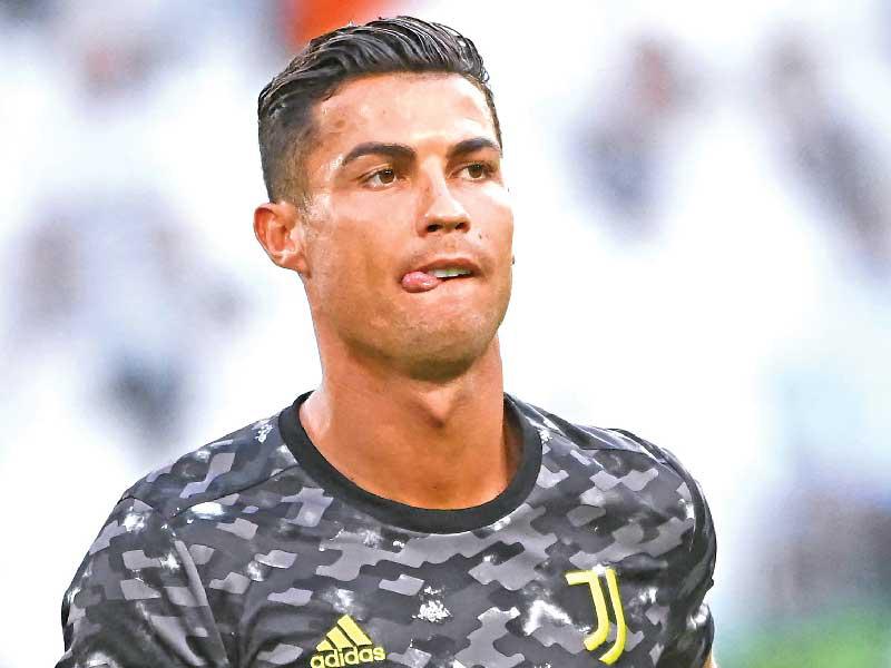 نجم يوفنتوس البرتغالي كريستيانو رونالدو