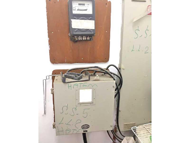 جانب من رصد إحدى المخالفات