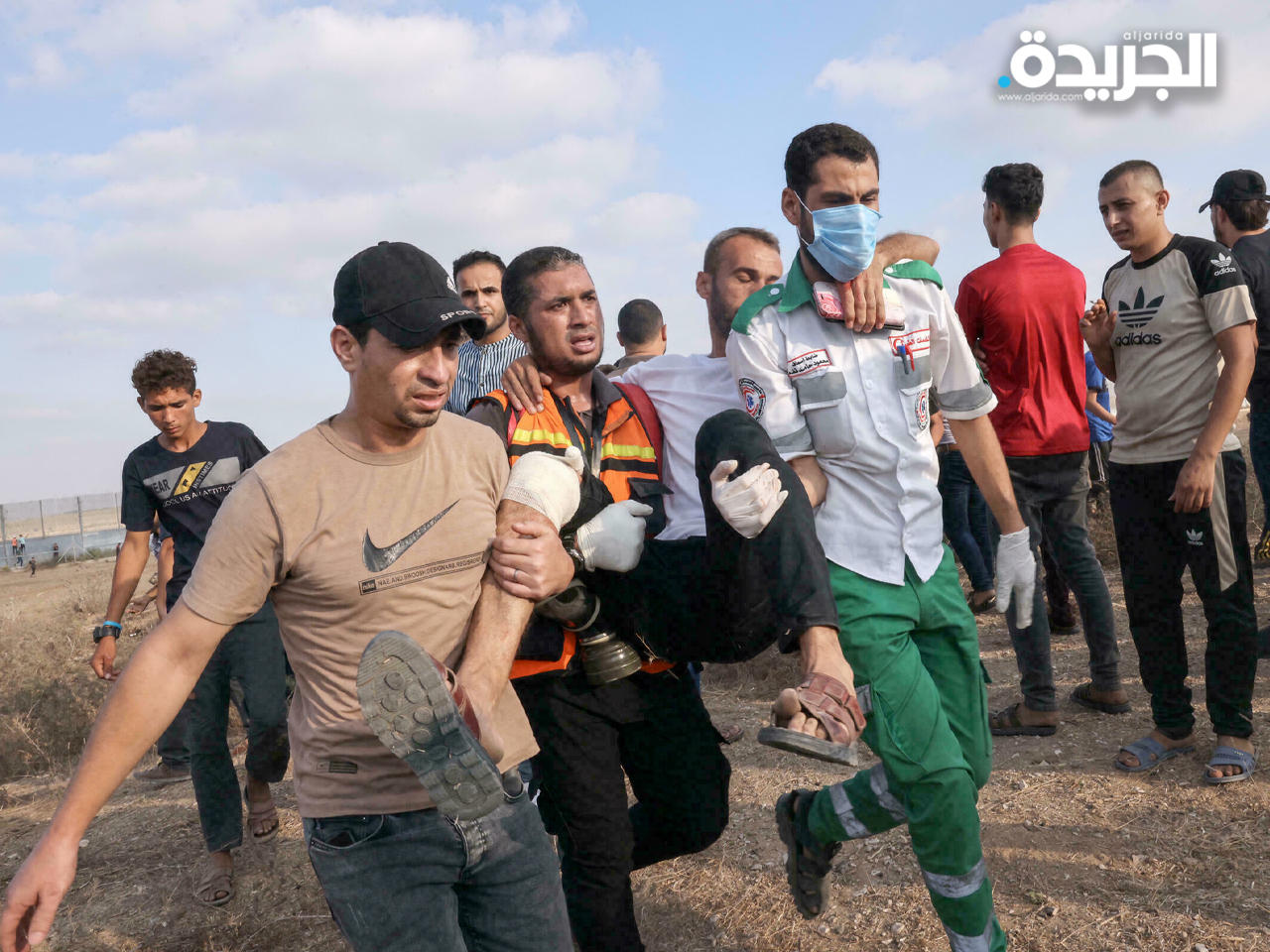 ارتفاع عدد المصابين الفلسطينيين على حدود غزة