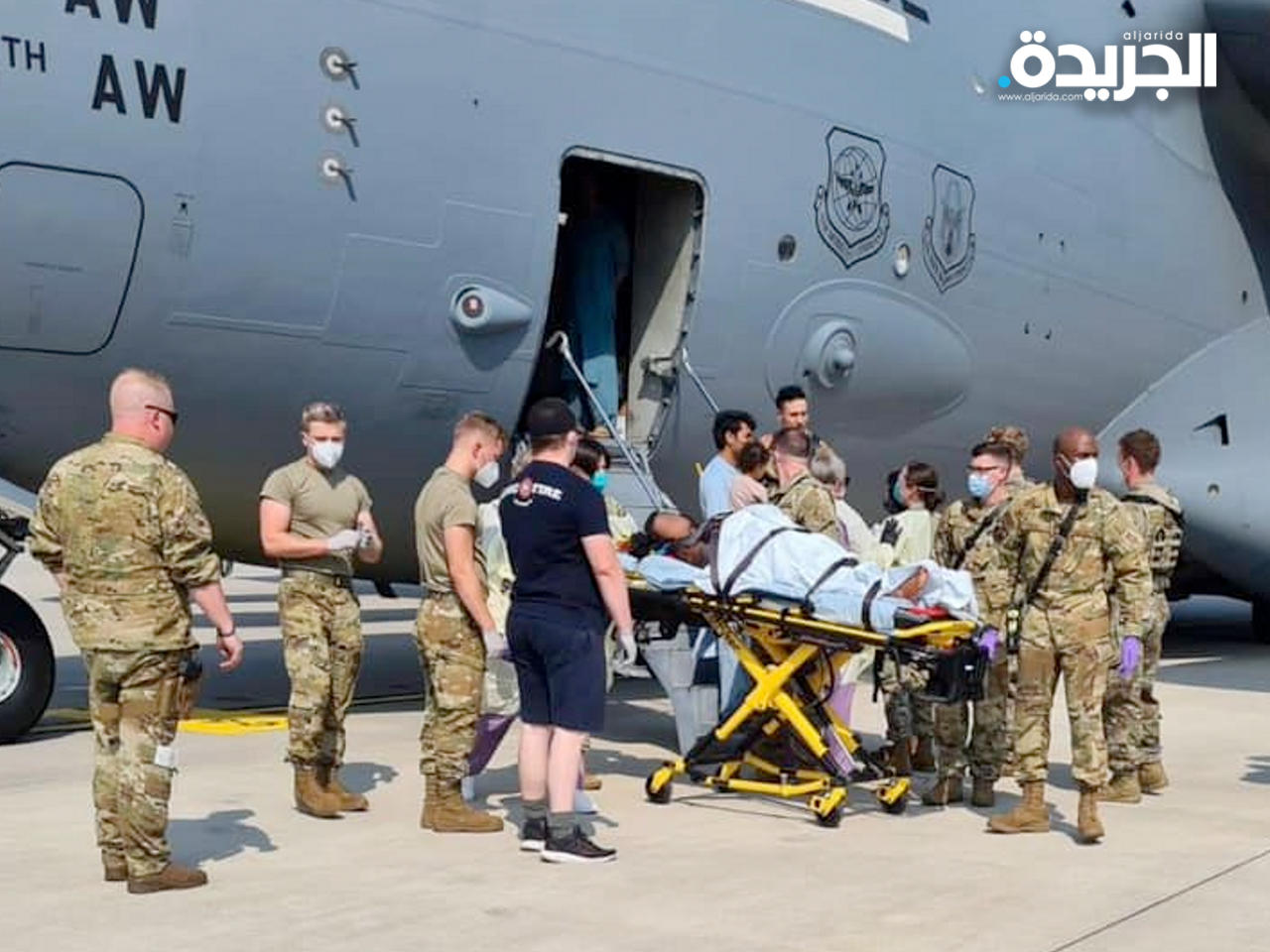 أفغانية تضع مولودة على متن طائرة إجلاء أمريكية