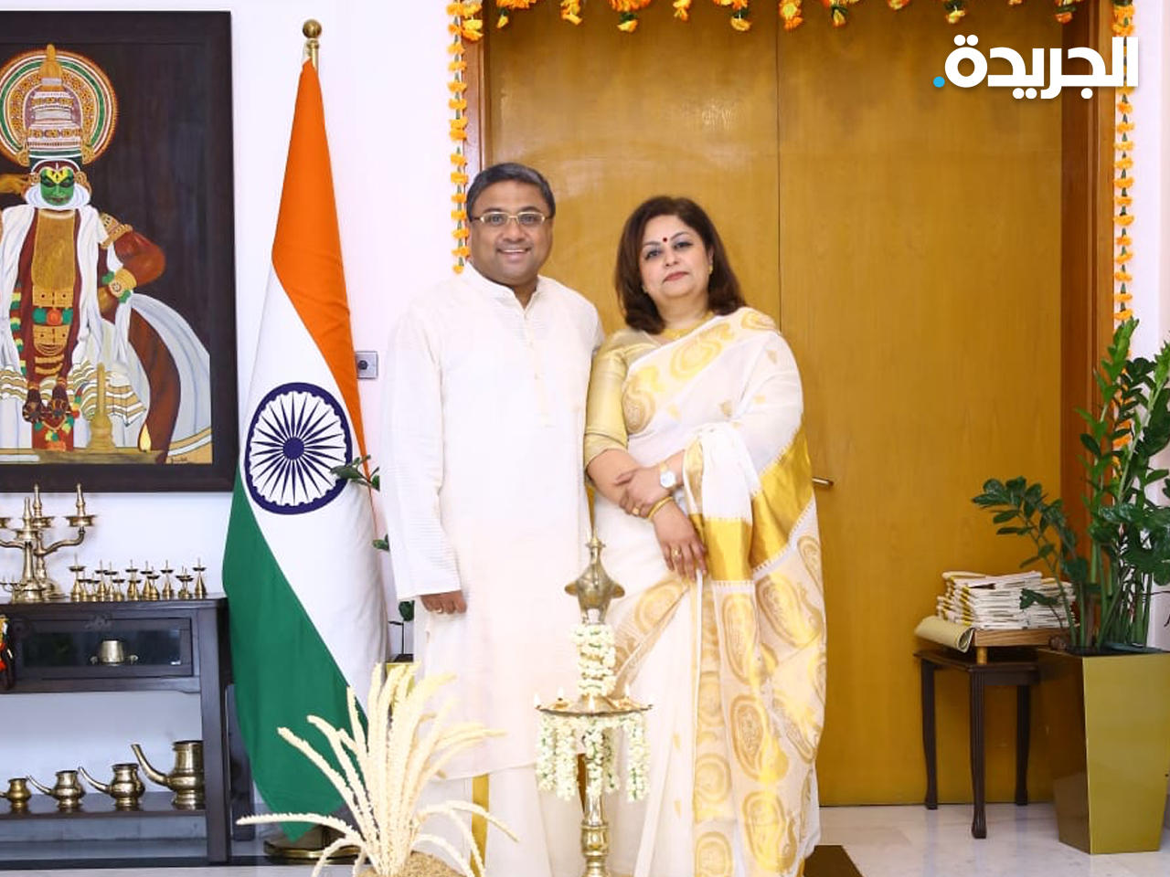 السفير الهندي لدى البلاد سيبي جورج