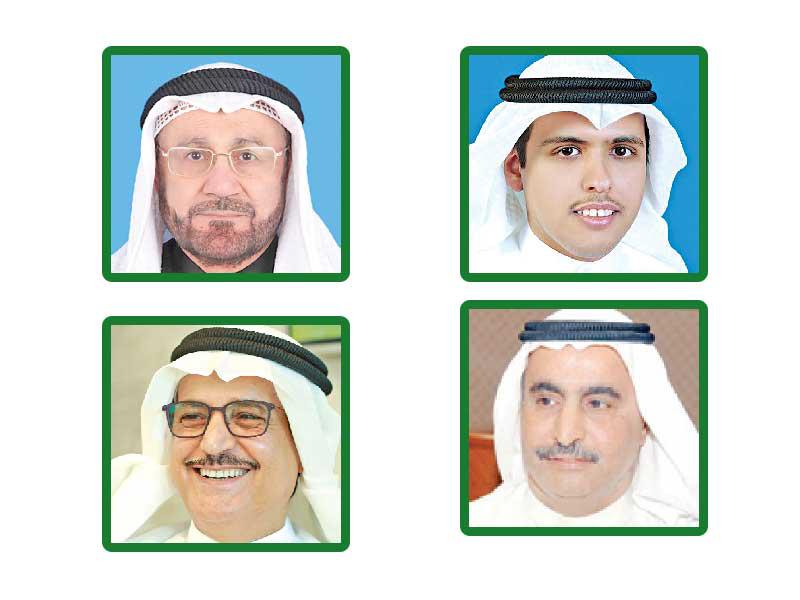 أستاذ هندسة البترول في جامعة الكويت د. أحمد الكوح - الخبير والاستشاري النفطي د. عبدالسميع بهبهاني - الخبير النفطي د. خالد بودي - الخبير النفطي الإماراتي د. علي العامري