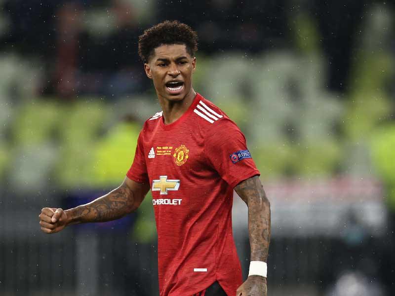 المهاجم ماركوس راشفورد