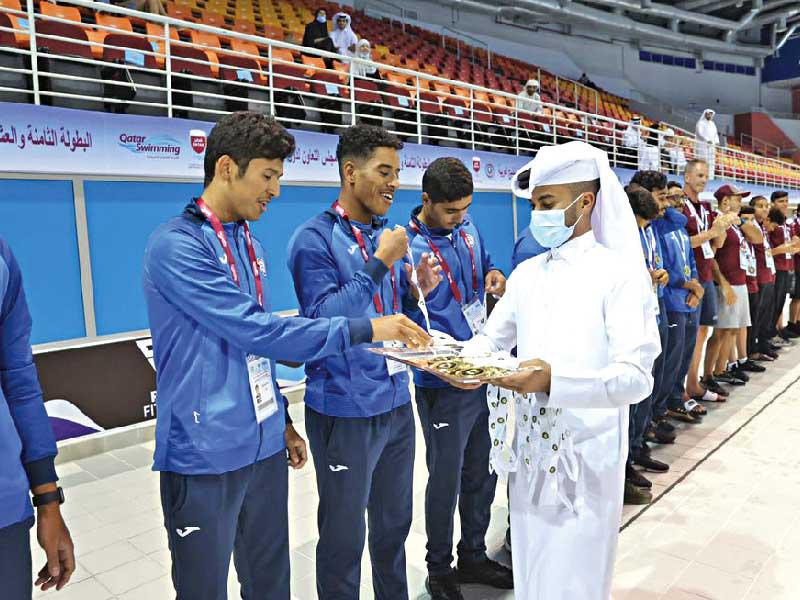 تتويج منتخب الكويت بذهبية كرة الماء 