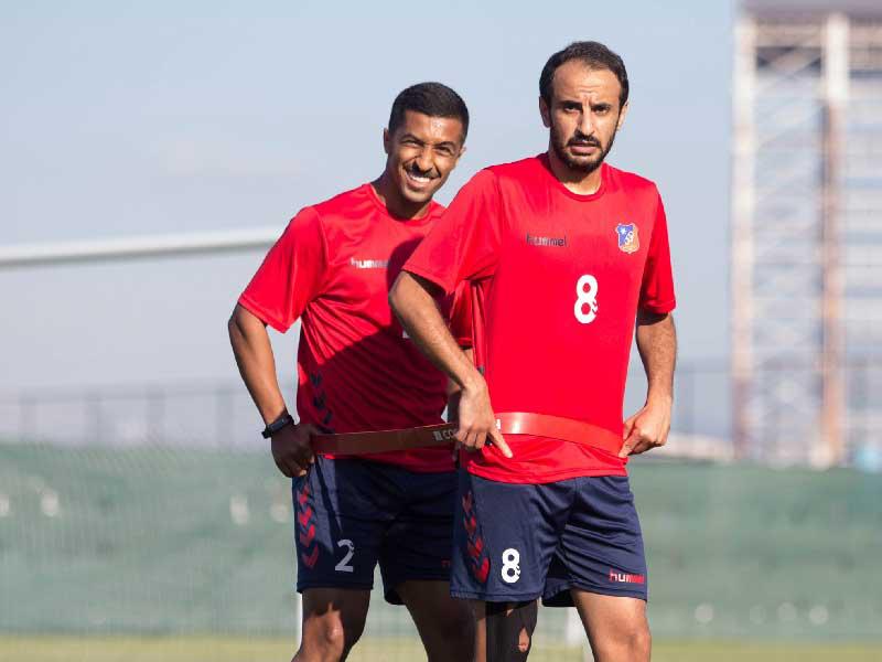 جانب من تدريبات الابيض