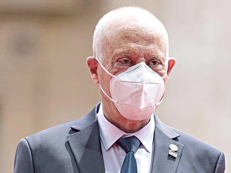 الرئيس التونسي قيس سعيّد 