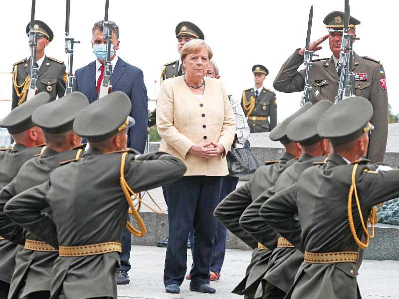 المستشارة الألمانية آنجيلا ميركل 