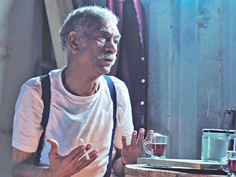 سيد رجب في لقطة من المسلسل