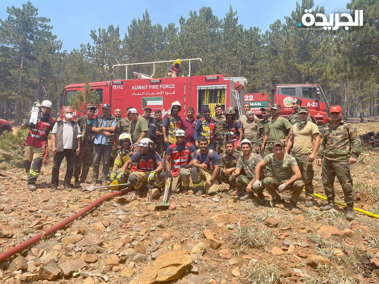 فرقة الإطفاء الكويتية