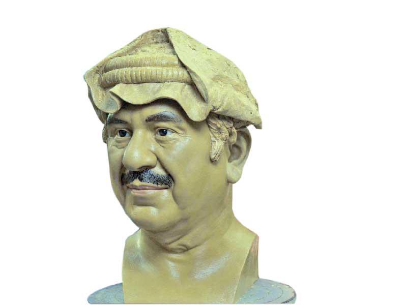 مجسم عبدالحسين عبدالرضا