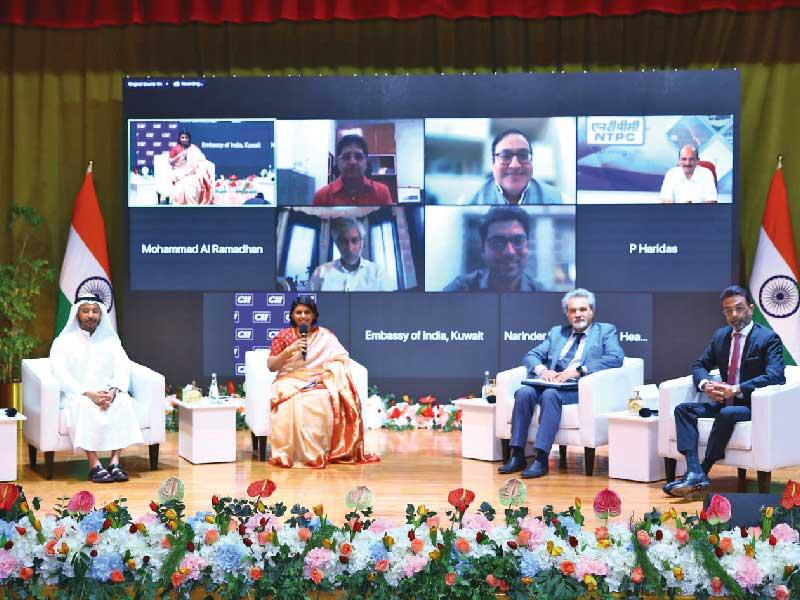 مناقشة تعاون بين الكويت والهند بشأن الطاقة المتجددة