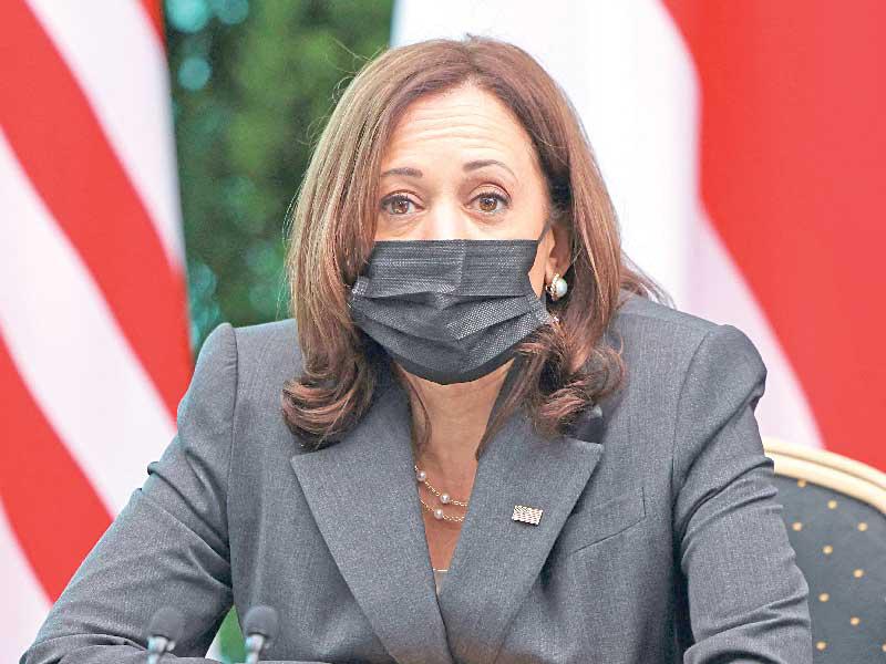 نائبة الرئيس الأميركي كامالا هاريس