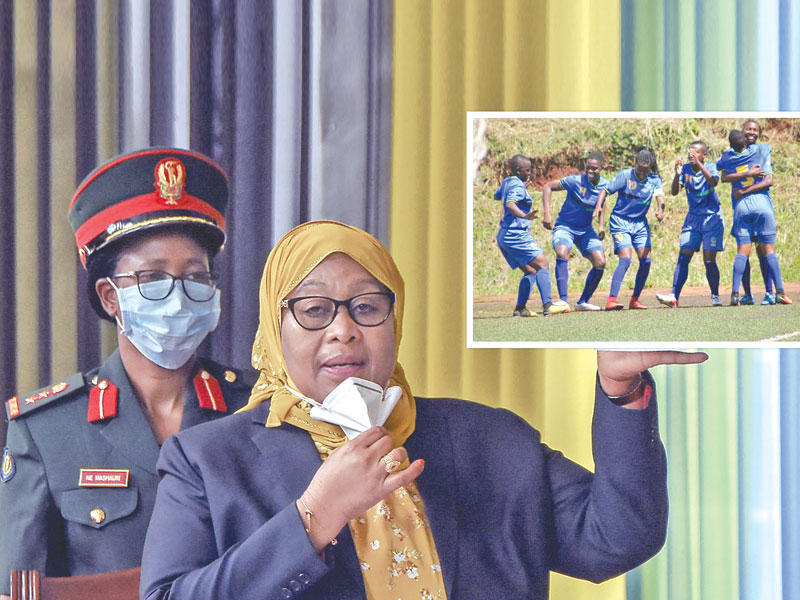 رئيسة تنزانيا سامية حسن 