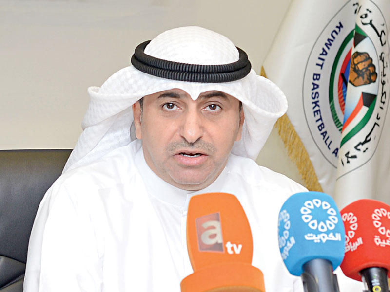 رئيس اتحاد كرة السلة رشيد العنزي