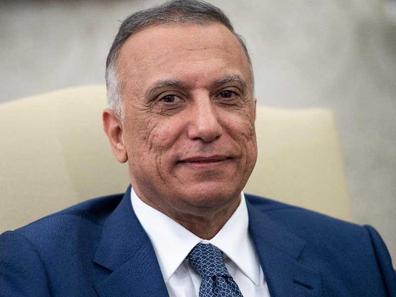 رئيس الوزراء العراقي مصطفى الكاظمي
