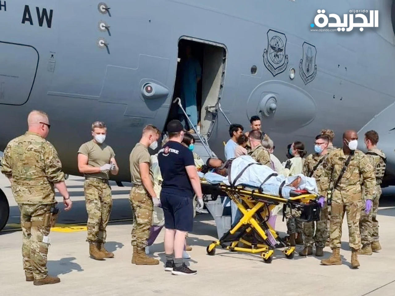 ولادة طفلة على متن طائرة عسكرية أمريكية