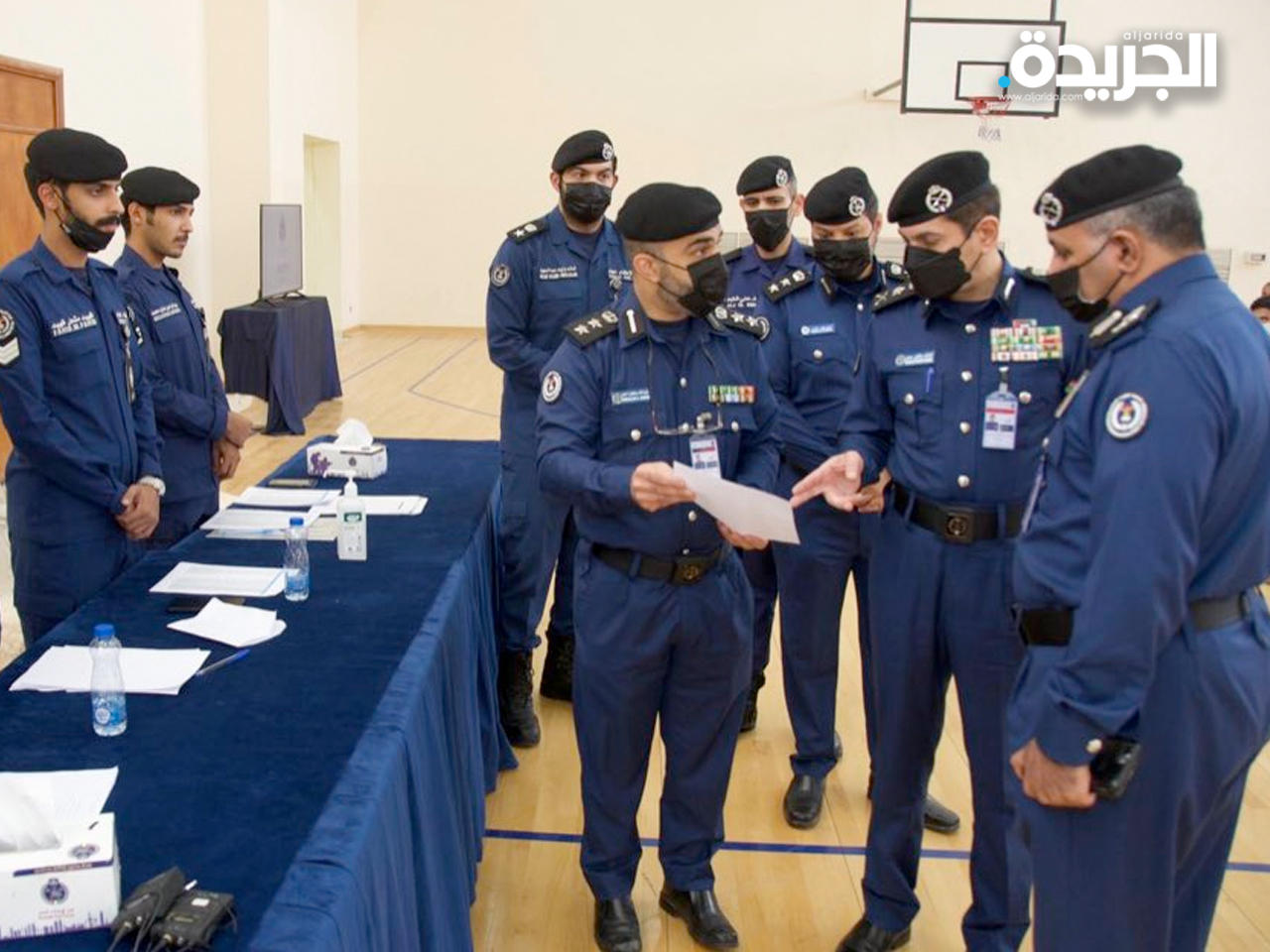 المكراد تفقد سير اختبارات المتقدمين لدورات الإطفاء الجديدة