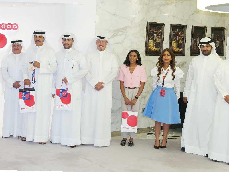 لقطة جماعية من تكريم أبطال الكويت