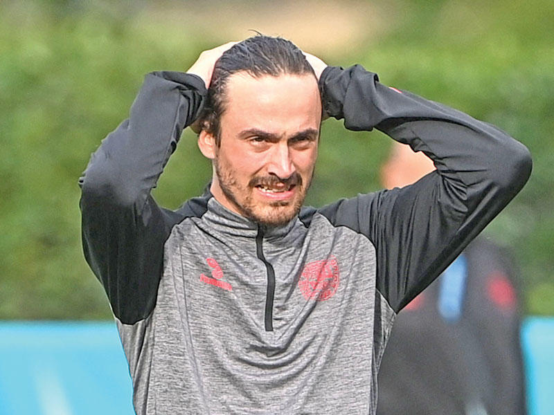 لاعب الوسط الدنماركي توماس ديلاني